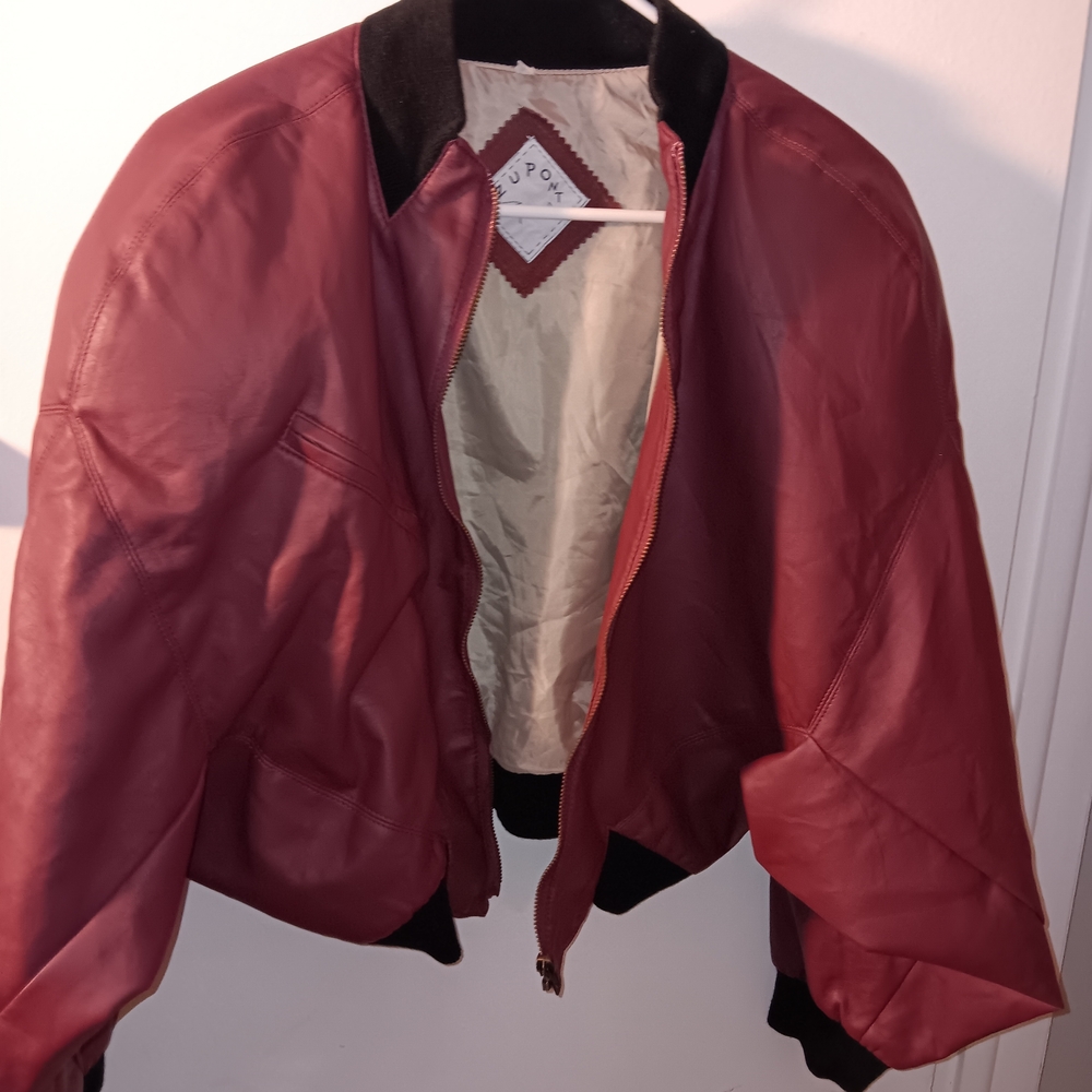 Burgundy Jacket